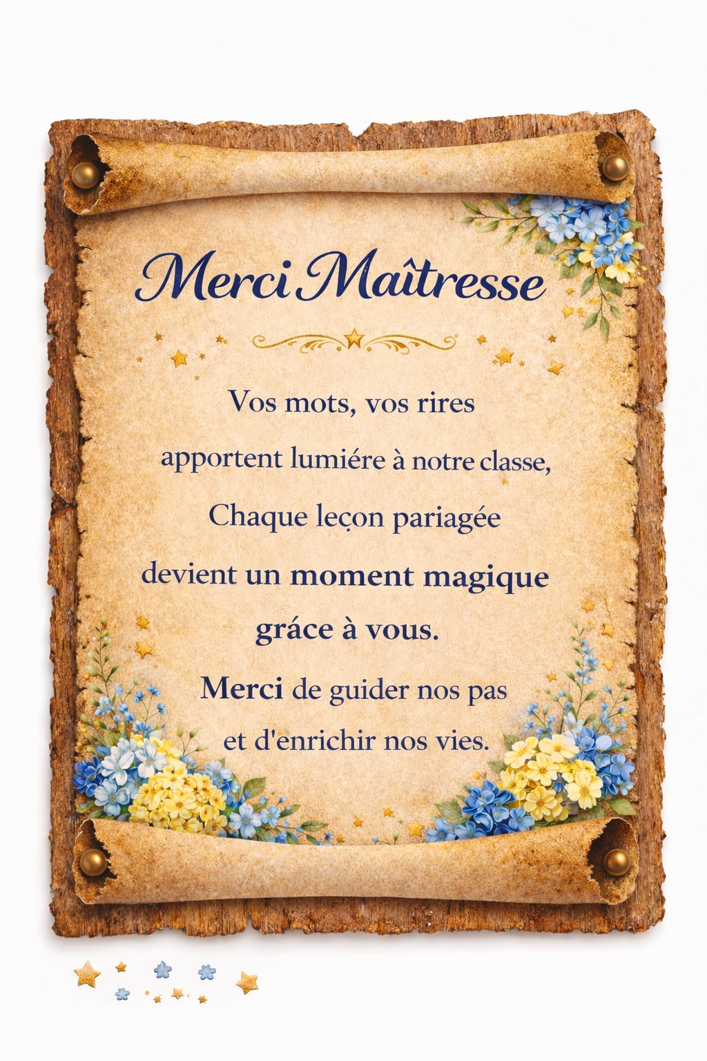 Ensemble cadeau-maitresse