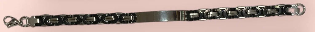 gourmette-homme-personnalisable acier H3 (REF-33534)