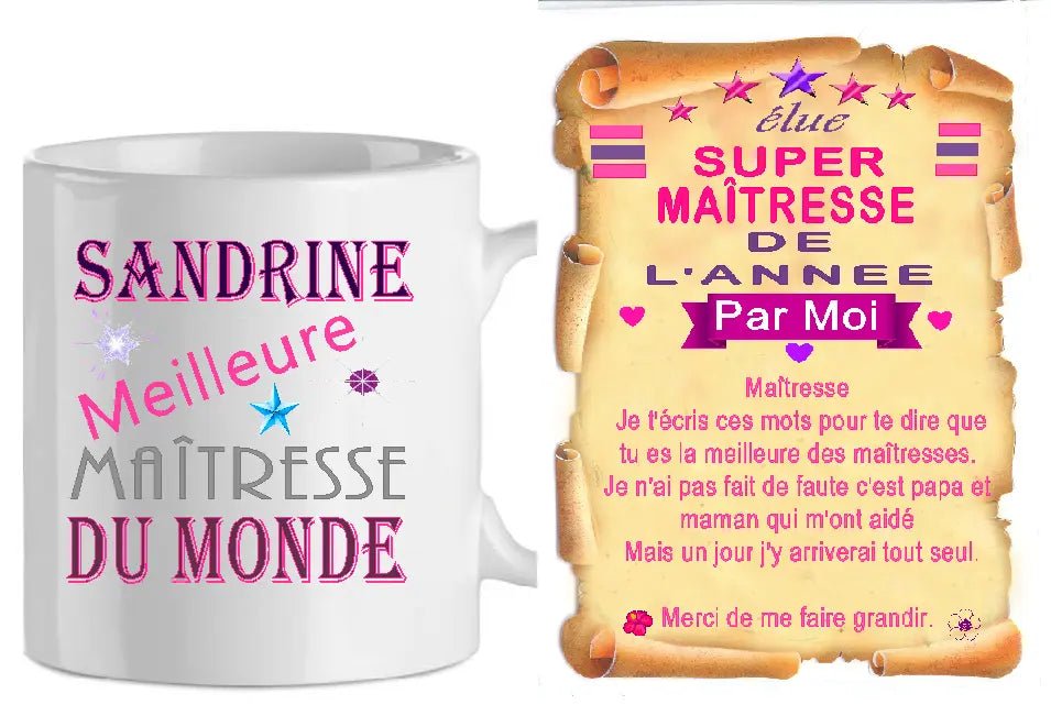 Ensemble-maitresse-petit-modele meilleure maitresse du monde ( 2 modeles ) (ref-54493)