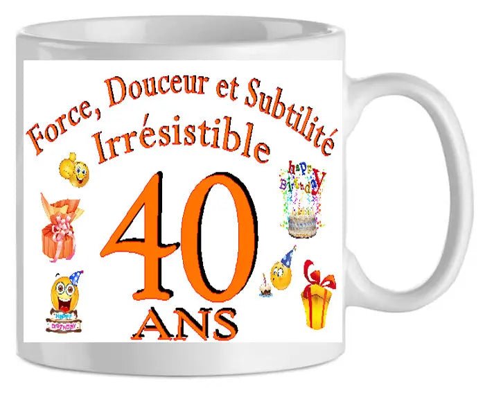Mug-age-anniversaire 40ans (ref-39431)