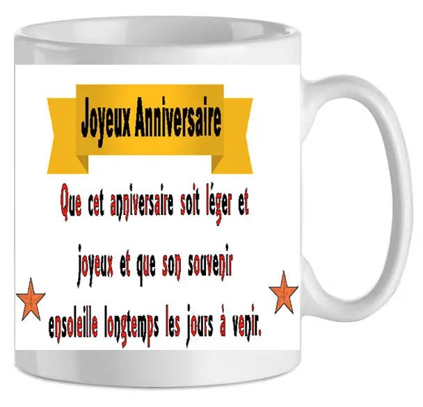 Mug-anniversaire leger (ref-27929)