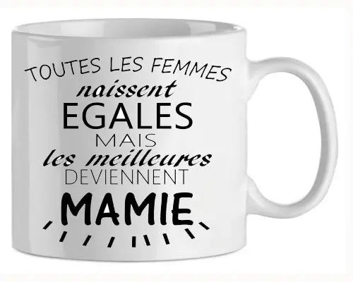 Mug - mamie - papy les meilleurs (ref - 24517) - mug | Shopping cadeaux 93