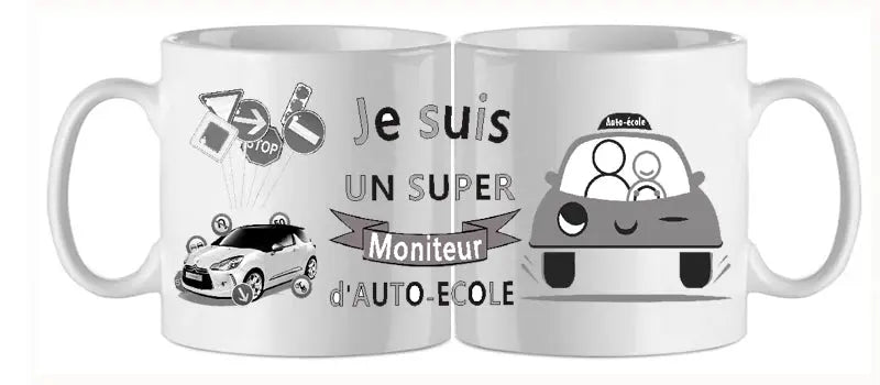 Mug - metier moniteur (ref - 78171) - mug | Shopping cadeaux 93