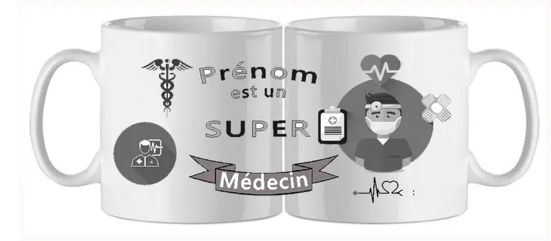 Mug-metier personnalise medecin (ref-18683)