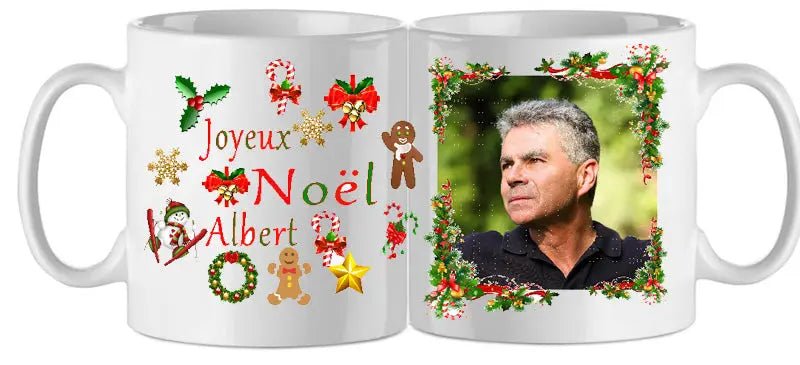 Mug - noel joyeux noel photo 1 (ref - 83686) - mug | Shopping cadeaux 93