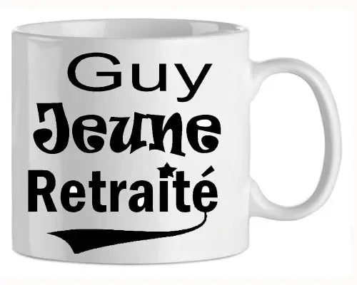 Mug-retraite-texte jeune retraitée (ref-22514)