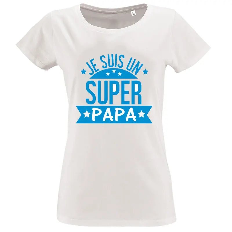 T-shirt-papa je suis un super