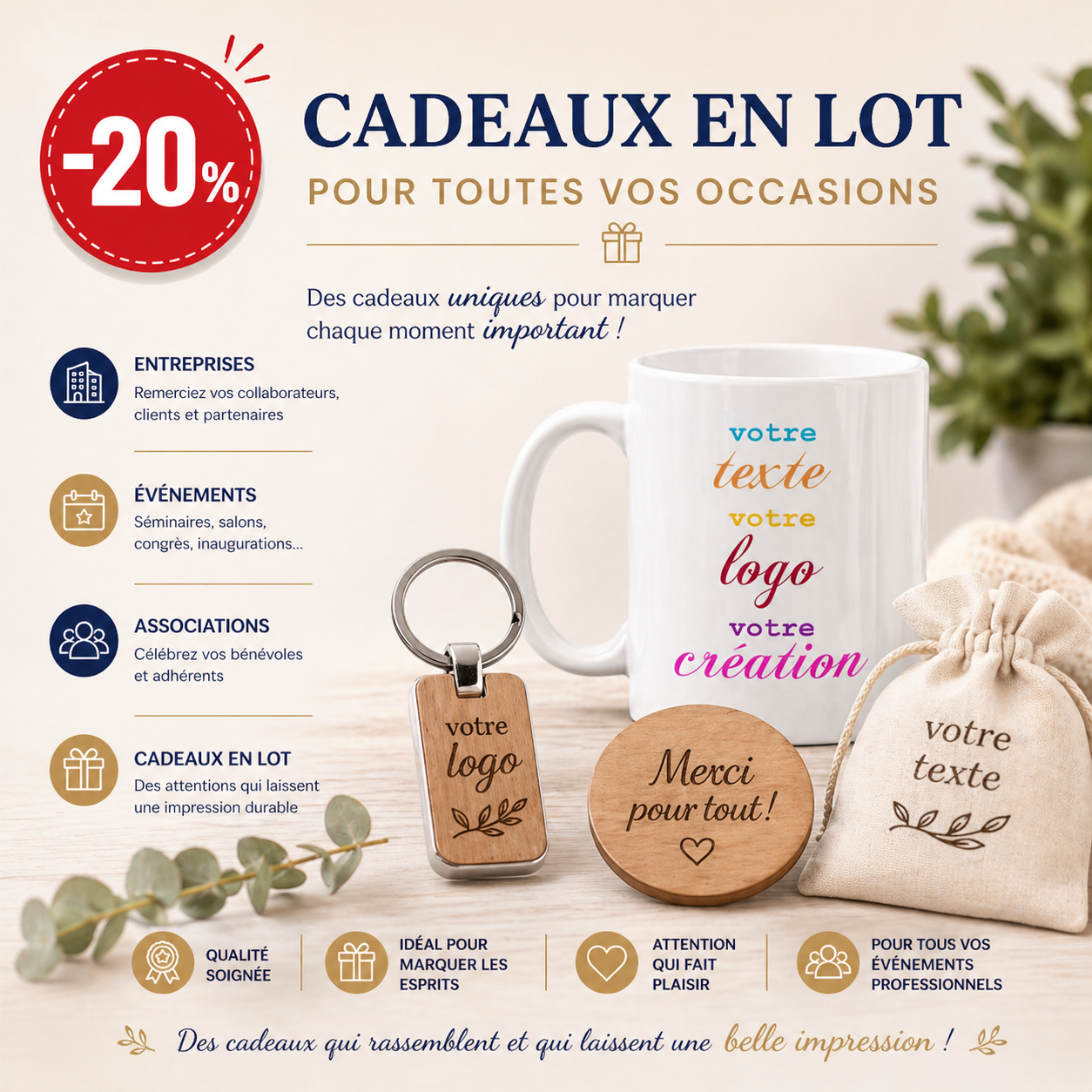 Lots de produits - Shopping cadeaux 93
