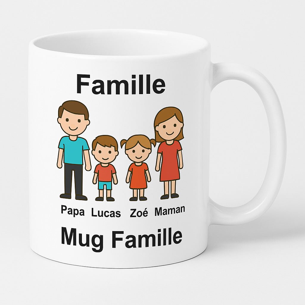 Mug Famille - Shopping cadeaux 93