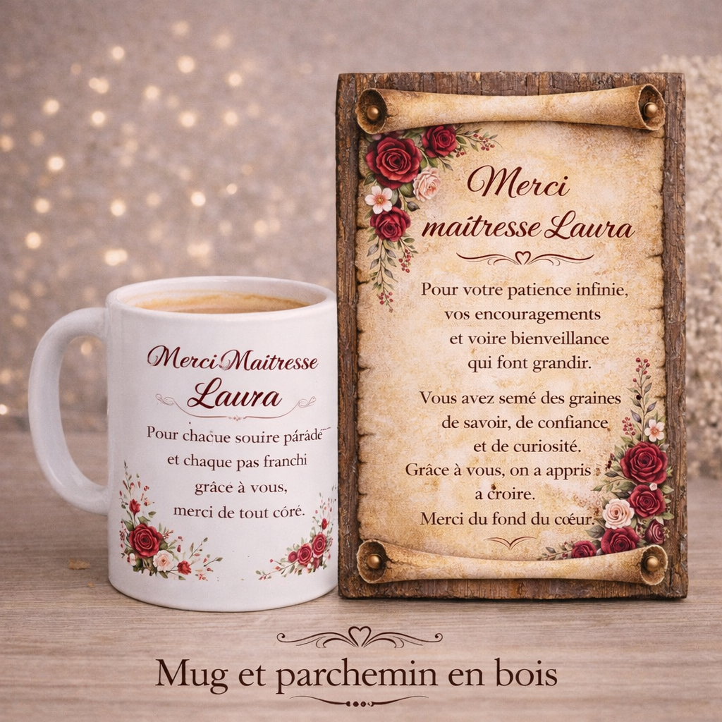 Ensemble cadeau-maitresse