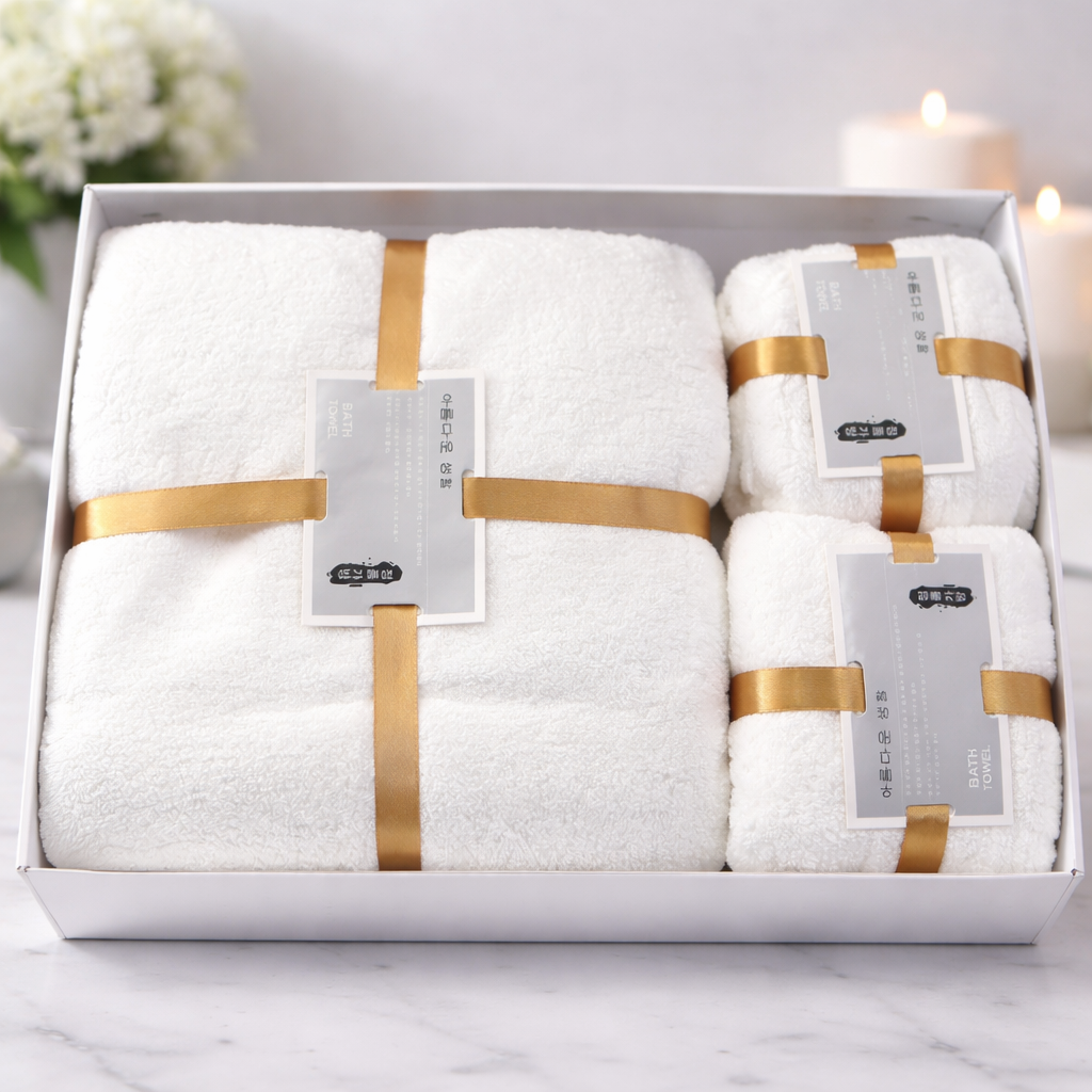 Lot de 3 serviettes brodées personnalisées – Prénom et  initiales