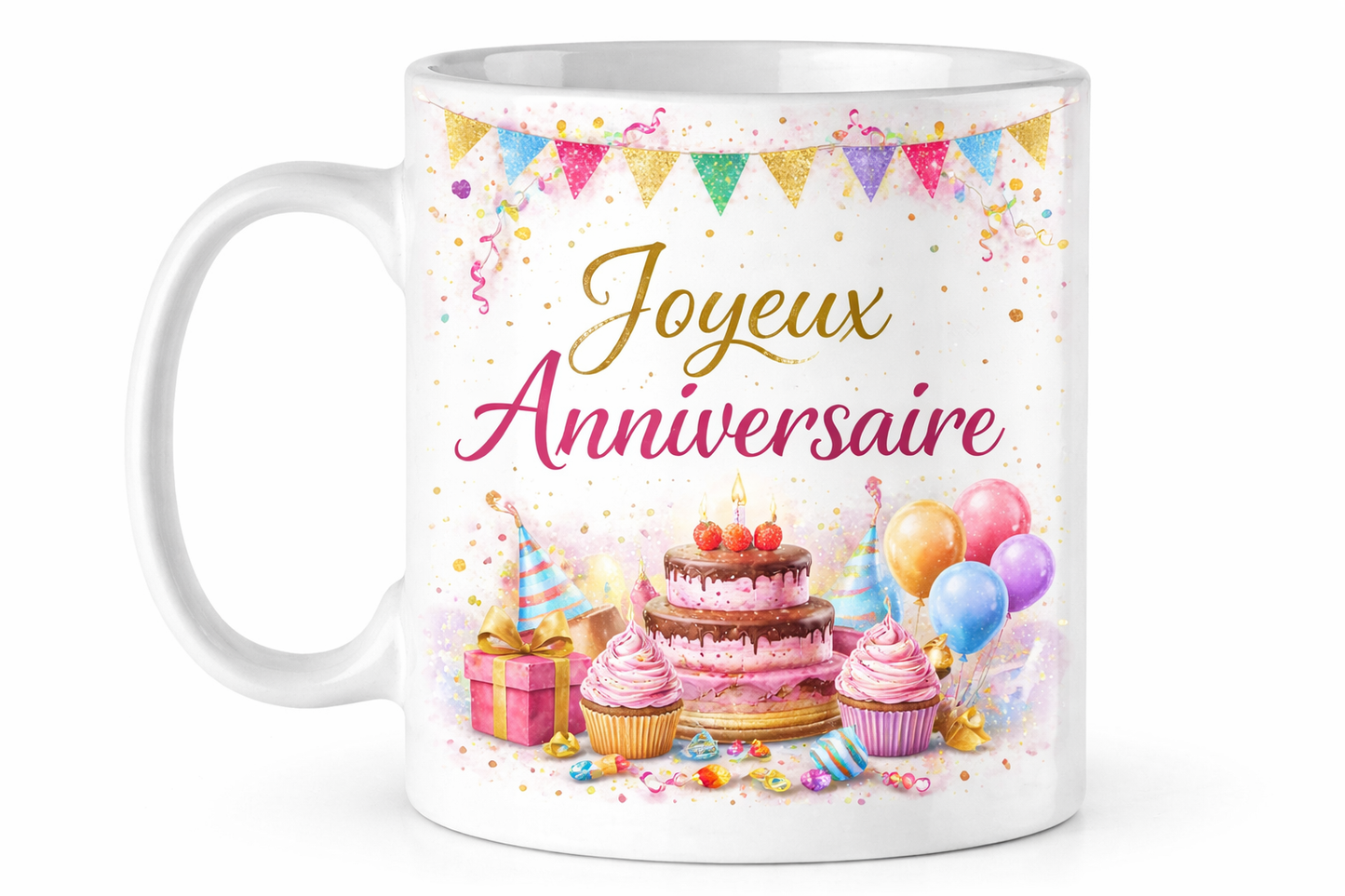 Mug-anniversaire joyeux anniversaire
