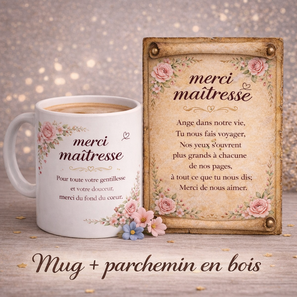 Ensemble cadeau-maitresse