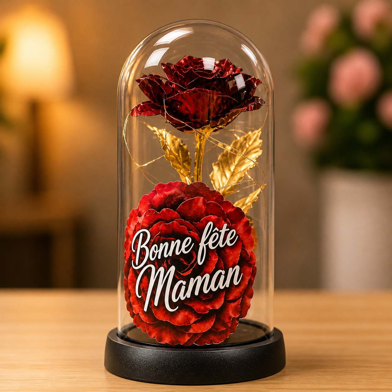 Fleur lumineuse  Maman