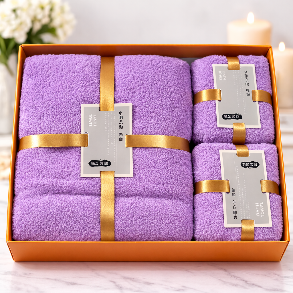 Lot de 3 serviettes brodées personnalisées – Prénom et  initiales