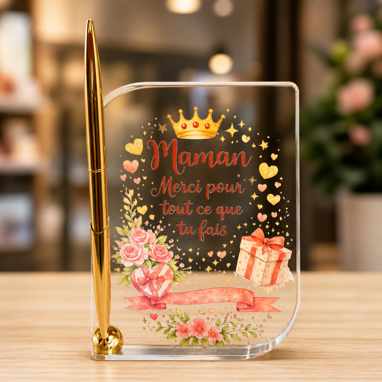 porte stylo  Maman