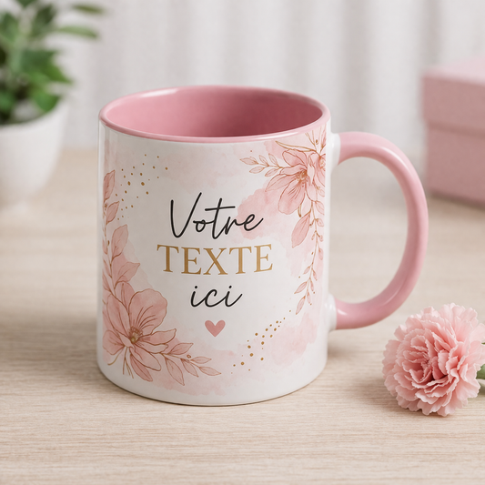 Mug-personnalise-panoramique bicolore – Idée cadeau originale pas cher 🎁