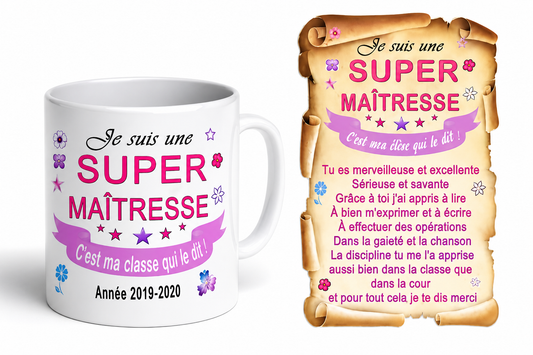 Ensemble cadeau-maitresse