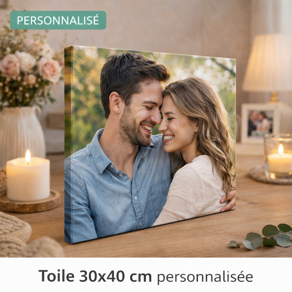 Impression photo sur toile personnalisée