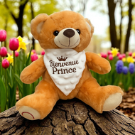 Peluche brodée