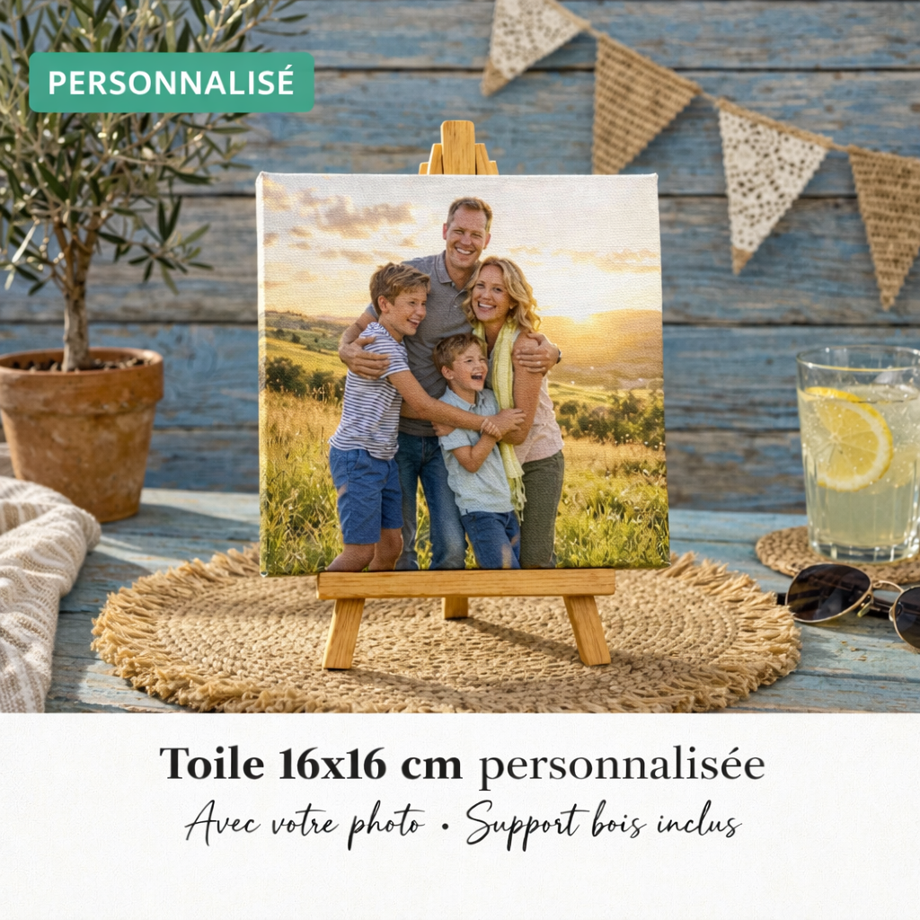Impression photo sur toile personnalisée