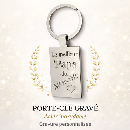 Porte-clef-grave rectangle (REF-19311)