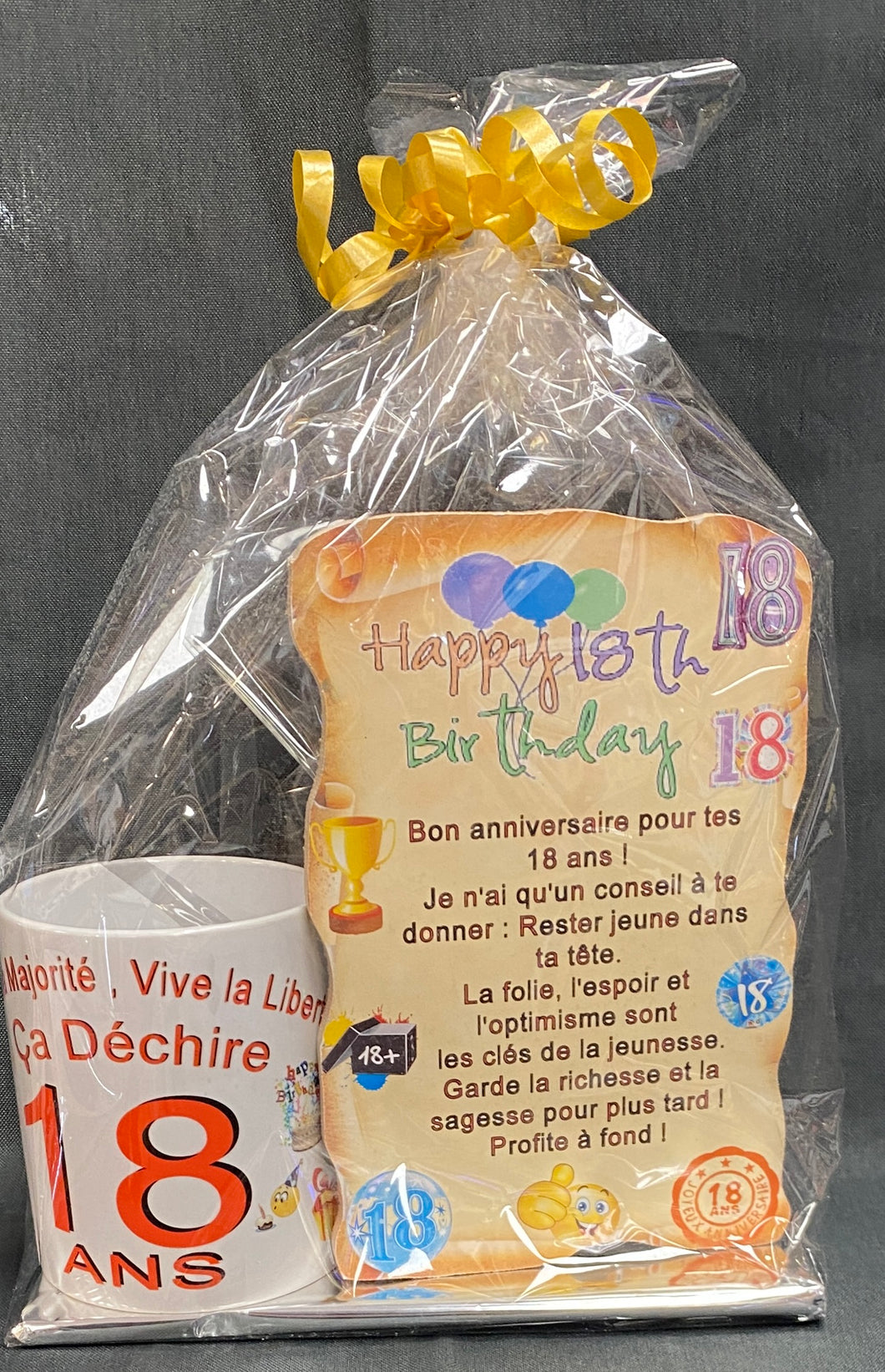 Ensemble  Age anniversaire personnalisez