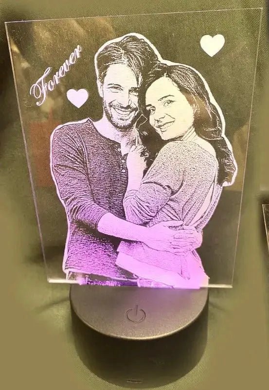 Plexi lumineux photo - Plexi | Shopping cadeaux 93