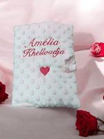 Protège - carnet - de - santé - brodé polyester - carnet de santé | Shopping cadeaux 93