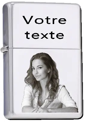briquet-essence grave texte et photo shopping cadeaux 93