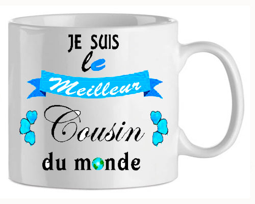 shoppingcadeaux93 mug , famille cousin 