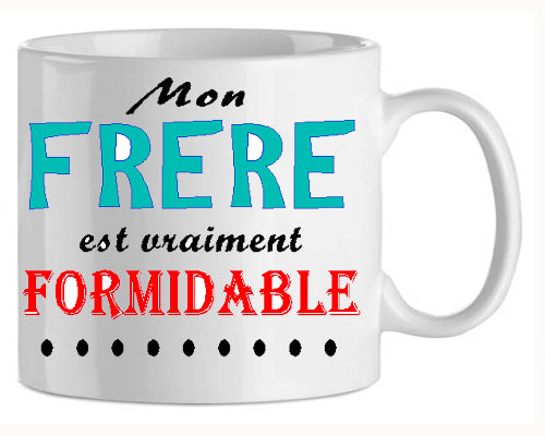 shoppingcadeaux93 mug , famille , frere 