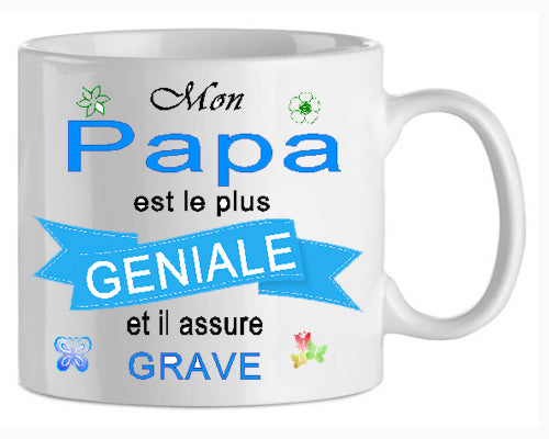 mug-papa papa genial il assure