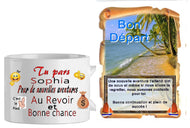 ensemble depart personnalise Sophia - ensemble depart | Shopping cadeaux 93