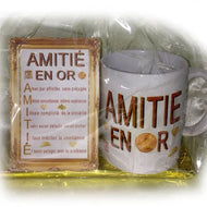 Ensemble - famille amitie (ref - 52647) - mug+parchemin | Shopping cadeaux 93