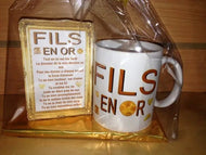Ensemble - famille fils (ref - 16531) - mug+parchemin | Shopping cadeaux 93