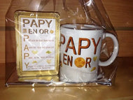 Ensemble - famille papy (ref - 12196) - mug+parchemin | Shopping cadeaux 93