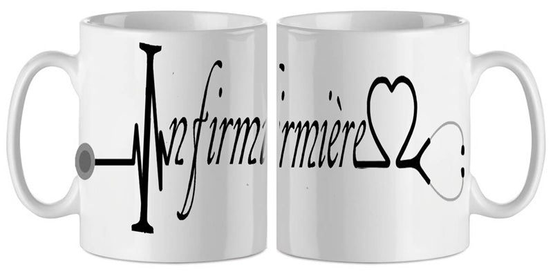 shoppingcadeaux93 , mug , infiirmiere 