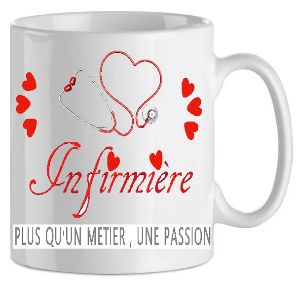 mug-infirmiere plus qu'un metier