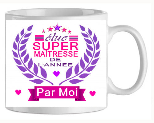 Mug-Maitresse elue super maitresse