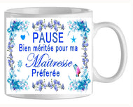 Mug-Maitresse pause bien meritée