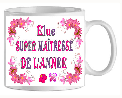 Mug-Maitresse de l'année