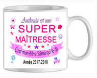 Mug-Maitresse-personnalise super maitresse