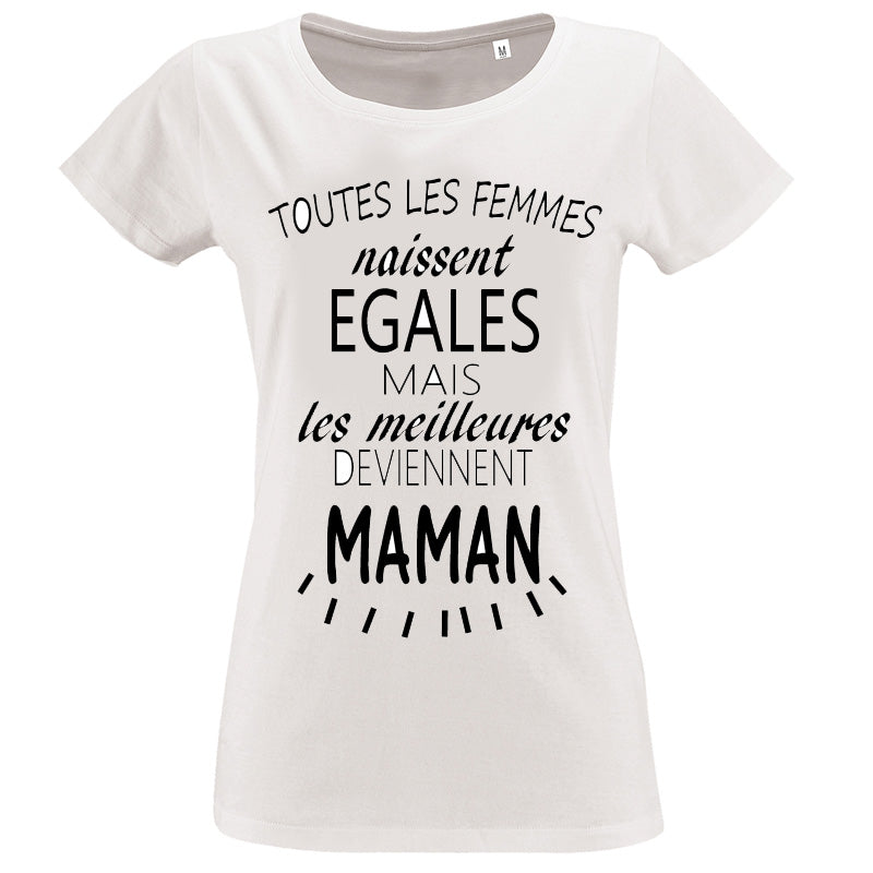 T-shirt-Maman les meilleures deviennent