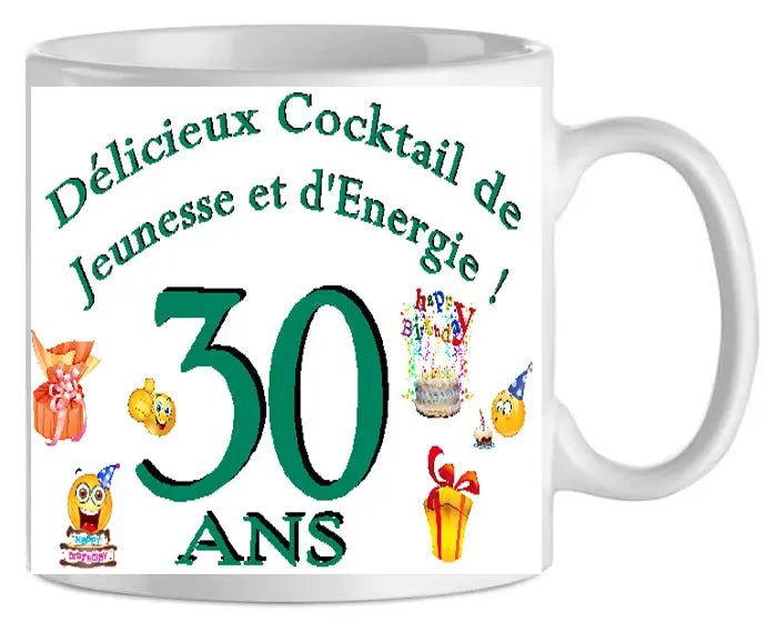 Mug-age-anniversaire 30ans (ref-70495)