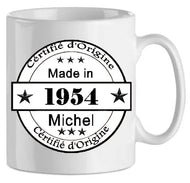Mug - anniversaire annee (ref - 94499) - mug | Shopping cadeaux 93