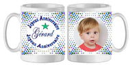 Mug - anniversaire - enfant - photo - texte 3 (ref - 63612) - mug anniversaire enfant photo | Shopping cadeaux 93