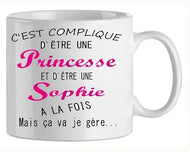 Mug - anniversaire - humour princesse (ref - 32328) - mug | Shopping cadeaux 93