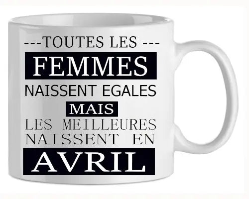 Mug - anniversaire - humour toutes les femmes (ref - 13159) - mug | Shopping cadeaux 93