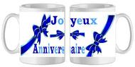 Mug - anniversaire joyeux anniv 2 (ref - 62822) - mug | Shopping cadeaux 93